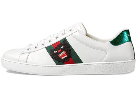 gucci sneaker con pantera|Buy Gucci Ace Embroidered 'Panther' .